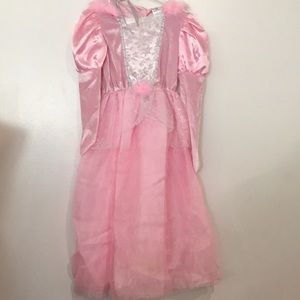 Princess ice Pink Dress with Wand Size 6-8 Pre-Loved perfect Condition Precious